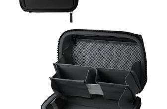 Belkin Borsa Organizer da Viaggio per Accessori Tech, Custodia da Viaggio per Gadget Come iPhone, Power Bank, Caricatori, Apple Pencil ed Airtag, ottimo per i Viaggi, Tessuto Morbido e Durevole