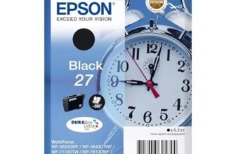Epson T270140 Serie Sveglia, Cartuccia Originale Getto d’Inchiostro Durabrite Ultra, Formato Standard, Nero
