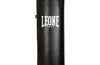 LEONE 1947, Sacco Allenamento Made in Italy, Esclusiva Amazon – Adulto, Nero, 30 kg, AT832