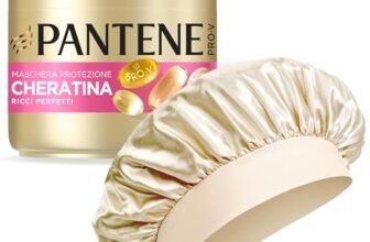 Pantene Pro-V Set Cuffia Seta Per Capelli + Maschera Capelli, Protezione Cheratina, Ricci Perfetti, Fino A 72h Di Ricci Definiti In 1 Applicazione Per Ricci Crespi, Ribelli, 300 ml
