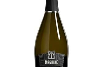 Magrine | Prosecco DOC Extra Brut “Il Gusto più Raffinato e Moderno” Vino Spumante Italiano Metodo Martinotti Prosecco DOC di Treviso con Uve 100% Glera 1 Bottiglia da 750 mL