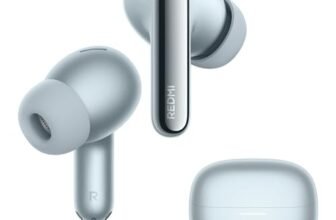 Xiaomi REDMI Buds 8 Pro, Bluetooth True Wireless, cancellazione attiva del rumore a 55 dB, triplo driver, suono Hi-Res HiFi, Dolby Audio, durata della batteria fino a 33 ore, Bluetooth 5.4, IP54, Blue