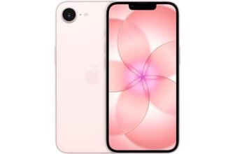Apple iPhone 17e 256 GB: display Super Retina XDR da 6,1”, chip A19, un giorno intero di autonomia, fotocamera Fusion da 48MP – Rosa cipria