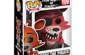 Funko POP! Games: Five Night’s at Freddy’s (FNAF) – Foxy The Pirate – Figura in vinile da collezione – Idea regalo – Prodotto ufficiale – Giocattoli per bambini e adulti
