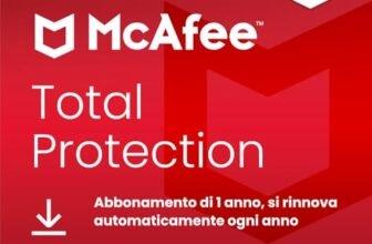 McAfee Total Protection – 10 Dispositiv 2026, 15 mesi, Esclusiva Amazon | Antivirus, VPN gestore delle password, software di sicurezza| Abbonamento con rinnovo automatico, Scarica