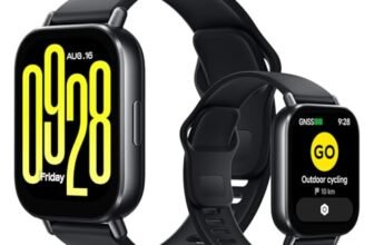 XIAOMI Redmi Watch 5 Active, Smartwatch con display LCD 2″, Chiamate Bluetooth, Autonomia 18 giorni, Resistenza Acqua 5ATM, Monitoraggio Frequenza Cardiaca e SpO2, 140+ modalità Fitness, Nero