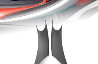 UCkasayfy Copertura protettiva per maniglia interna compatibile con BMW Serie 3 (F30/F31/F34/F80) 2012-2018, serie 4 (F32/F33/F36/F82/F83) 2014-2017 lato conducente e lato passeggero anteriore (nero)