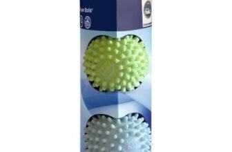 Electrolux EDBALL Dryer Ball`s, Palline Asciugatrice 2 Pezzi, Palline per Lavatrice Palle Asciugatrice, Ammorbidisce Abiti, Palline Asciugatrice Riutilizzabili Antipiega, Bucato Soffice