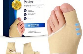 gelpretty 2 Pezzo Alluce Valgo Correttore, Calzini Per Alluce Valgo, Separatore Dita Dei Piedi, Ridurre La Pressione, Allevia Il Fastidio A Piedi, Adatto A Tutte Le Forme Del Piede, Donne E Uomini