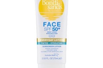 BONDI SANDS SPF 50+ FRAGRANCE FREE HYDRATING TINTED FACE LOTION 75mL