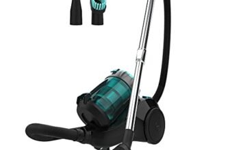 Cecotec Aspirapolvere da slitta senza sacchetto Conga Rockstar Multicyclonic Compact. 800 W, Multiciclonico, capacità fino a 2,5 L, filtro ad alta efficienza, tubo telescopico metallico, accessori