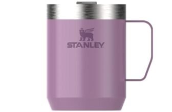 STANLEY 1913 Classic Legendary Camp Mug 0.23L – Mantiene 1 Ore Caldo – 2 Ore Freddo – Lavabile In Lavastoviglie – Senza BPA – Termos Da Caffè – Bicchiere Termico Da Campeggio – Lilac Gloss