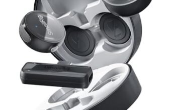 SMALLRIG S60 Microfono Lavalier Wireless con USB C per iPhone, per Android, Mini Mic con Batteria da 44 Ore, Riduzione del Rumore, Mute, Gain, per Registrazione Video, Vlogging, Intervista – 4934