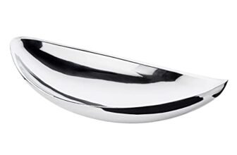 Edzard Ciotola Halifax, Lunghezza 55 cm, Acciaio pregiato, Argento