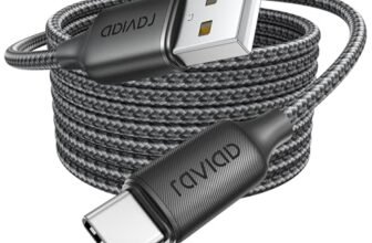 RAVIAD Cavo USB Type-C, Cavo USBA a USBC Lungo 3.1A Ricarica Rapida [3M] Cavo USB Tipo C QC3.0 Cavo USBC to USB per iPhone 16 15ProMax Samsung S24 S23 Note Xiaomi Pixel iPad Realme