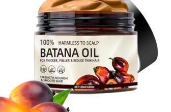 Pakivs Olio Batana per la Crescita dei Capelli – Maschera Naturale per Cuoio Capelluto – Migliora la Luminosità di Capelli e Pelle