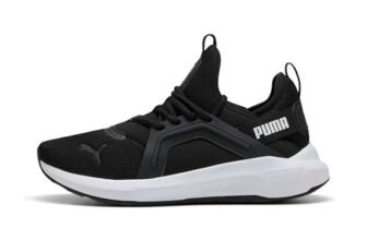 Puma SOFTRIDE Enzo 5 – Scarpe per Jogging su Strada Unisex, Puma Black-Puma White,