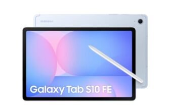 Samsung Galaxy Tab S10 FE, 3 anni di garanzia, Android Tablet, Display 10.9″ LCD, Wifi, RAM 8GB, 128GB, 8.000 mAh, S Pen, Android 15, IP68, Blue [Versione italiana]