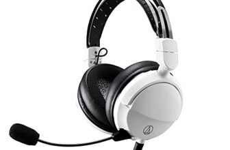 Audio-Technica GL3 Cuffie da Gaming ad Alta Fedeltà bianco