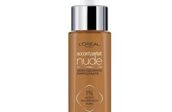 L’Oréal Paris Siero Colorato Accord Parfait, Per Pelle Rimpolpata e Idratata, Finish Naturale, Texture Leggera, Tonalità: 6-7 Tan, 30 ml