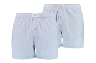 Levi’s Boxer, Boxer Uomo, Blu (Light Blue), S