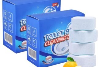 Disincrostante Wc, 2026 Nuovo Cleaning Block Wc per rimuovere macchie di calcare, Incrostazioni e Altra Sporcizia Incrostata su Water, Prodotti di pulizia profonda Bleach Per Bagno Domestico (2PCS)