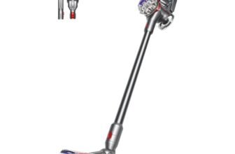 Dyson V8 Advanced Aspirapolvere Senza Filo, 130 AW, fino a 40 min di autonomia, Spazzola Motorbar anti-groviglio, rimuove peli di animali, aspirapolvere portatile e per pavimenti