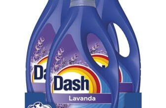 Dash Detersivo Liquido Lavatrice, 92 Lavaggi, Lavanda, Rimuove Le Macchie, Igienizza, Dona Freschezza, Brillantezza Per I Capi