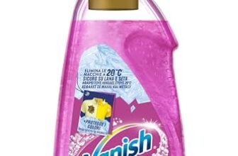Vanish Oxi Action Multipower Gel Rosa, Additivo Lavatrice Multiazione senza Candeggina, Smacchiatore per Capi Colorati, 1 Confezione da 750 ml di Smacchiatore per Bucato