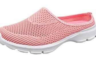 Zoccoli e Sabot Donna Uomo Leggero Comode Traspiranti Pantofole da Casa Scarpe da Mare Estate Antiscivolo Casual Ciabatte all’aperto,Rosa-GG,42 EU