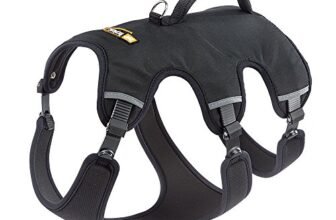 Ferplast Pettorina Cane Taglia Media ERGOTREKKING MEDIUM, Pettorina per Cani Antifuga, Antipanico, Levriero, Catarifrangente, 6 Chiusure, Regolabile, Ideale per escursioni, Morbida Imbottitura