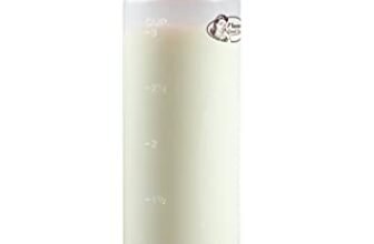 Bestron dispensatoreper impasto, dosatore per impasto da 700 ml, per crepes, poffertjes, pancake, waffle, muffin o ciambelle, colore: Rosa