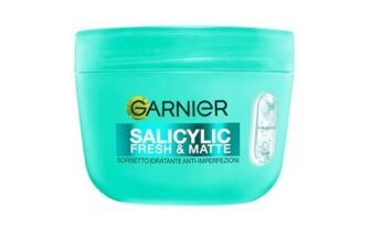 Garnier Salicylic Fresh and Matte, Crema Sorbetto Idratante Anti-imperfezioni, Per Pelli Miste e Grasse, Texture Fresca e Ultra Leggera, Formula Vegana, Con Acido Salicilico, 85 ml