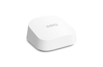 Router Wi-Fi 7 mesh dual-band Amazon eero 7 (modello più recente) – Supporta connessioni Internet fino a 2,5 Gbps, copertura fino a 190 m², confezione da 1