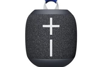 Ultimate Ears WONDERBOOM 4, altoparlante Bluetooth portatile impermeabile con bassi eccezionali e suono a 360°, altoparlante galleggiante antipolvere con raggio d’azione di 40 m – Nero