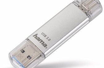 Hama – Chiavetta USB 3.0 e USB 3.1, tipo C argento argento 32 go