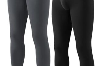 Pantaloni Termici Uomo Calzamaglia Invernali Sottopantaloni Da 0 °C a 10 °C Piancheria intima Termiche Running Sci Alpinismo Ciclismo Caldo e traspirante Misto viscosa poliacrilico e cotone