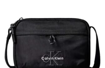 Calvin Klein BOLD CAMERA BAG LV04D3117G Crossover, Nero (Nero), Taglia Unica, Nero (Nero), One Size
