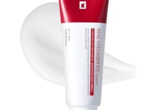 TOSOWOONG Real Collagen Fit, Maschera Viso Peel Off al Collagene Idrolizzato, Effetto Elasticità e Idratazione, Pelle luminosa, Skincare coreana, 50ml