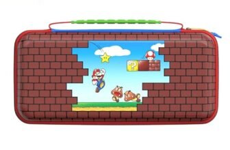 Turtle Beach PlayTrek Custodia da viaggio Mario Bricks per Nintendo Switch 2