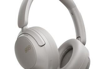 QCY H3S Cuffie Bluetooth Cancellazione Rumore Attiva Adattiva, -56 dB ANC Cuffie Wireless Over Ear, 102 Ore di Autonomia, LDAC Hi-Res Audio, Suono Spaziale, Comfort Leggero, Bluetooth 6.0