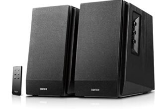 Edifier R1700BT Diffusori da Scaffale Bluetooth – Monitor Studio Nearfield Attivi – Diffusori Alimentati 2.0 Struttura con Cassa 66w RMS-Nero