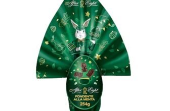 AFTER EIGHT Uovo di Pasqua 2026 Cioccolato Fondente alla Menta con 3 Cioccolatini 254g