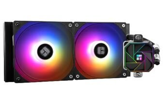 THERMALRIGHT AQUA ELITE 240 V3 Refrigeratore a liquido per CPU, 240 file di raffreddamento, 2 x 120mm ventola PWM, cuscinetti S-FDB, per AMD/AM4/AM5, Intel LGA1150/1151/1155/1156/1200/2011/1700/1851