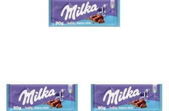 Milka Bubbly tavoletta di cioccolato Cioccolato al latte delle Alpi aerato con cacao sostenibile – 90 g (Confezione da 3)