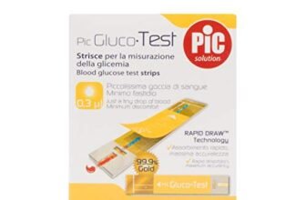 Pic Solution Glucotest Strisce Per La Misurazione Della Glicemia, 25 Unità