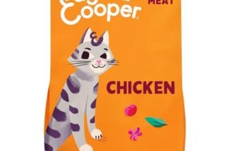 Edgard & Cooper Crocchette Gatti, (Pollo Fresco, 4kg), croccantini gatto sterilizzati o attivo, carne fresca e ingredienti naturali, senza cereali, senza zuccheri aggiunti