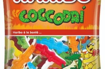 Haribo Coccodri, Caramelle Gommose, Gusto Frutta, Ideali Per Feste E Dolci Momenti Di Relax – 265gr