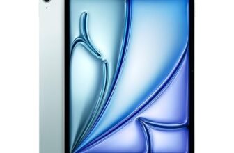 Apple iPad Air 13” (M4): display Liquid Retina, 256 GB, fotocamera frontale e posteriore da 12MP, Wi-Fi 7 con chip Apple N1 + 5G – Azzurro