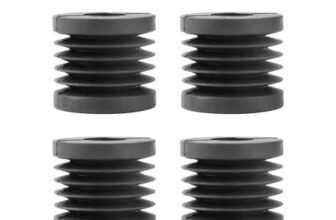 HysiPrui 4 poggiapiedi ammortizzanti di accessori per stampanti 3D, in gomma durevole, tappetino compatibile con stampanti 3D Bambu Lab X1, Lab P1P, Lab P1S